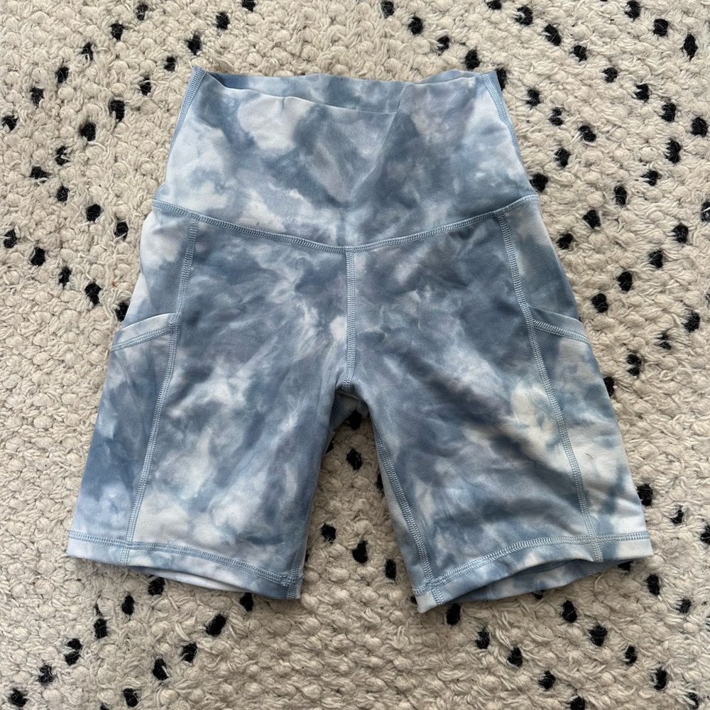 Tie Dye Aerie Bike Shorts